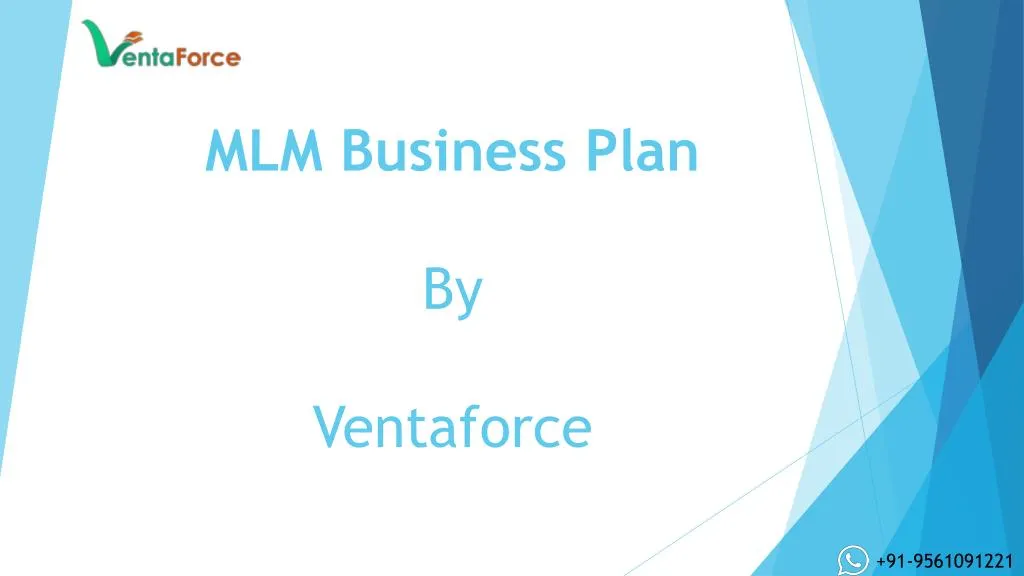 mlm business plan by ventaforce