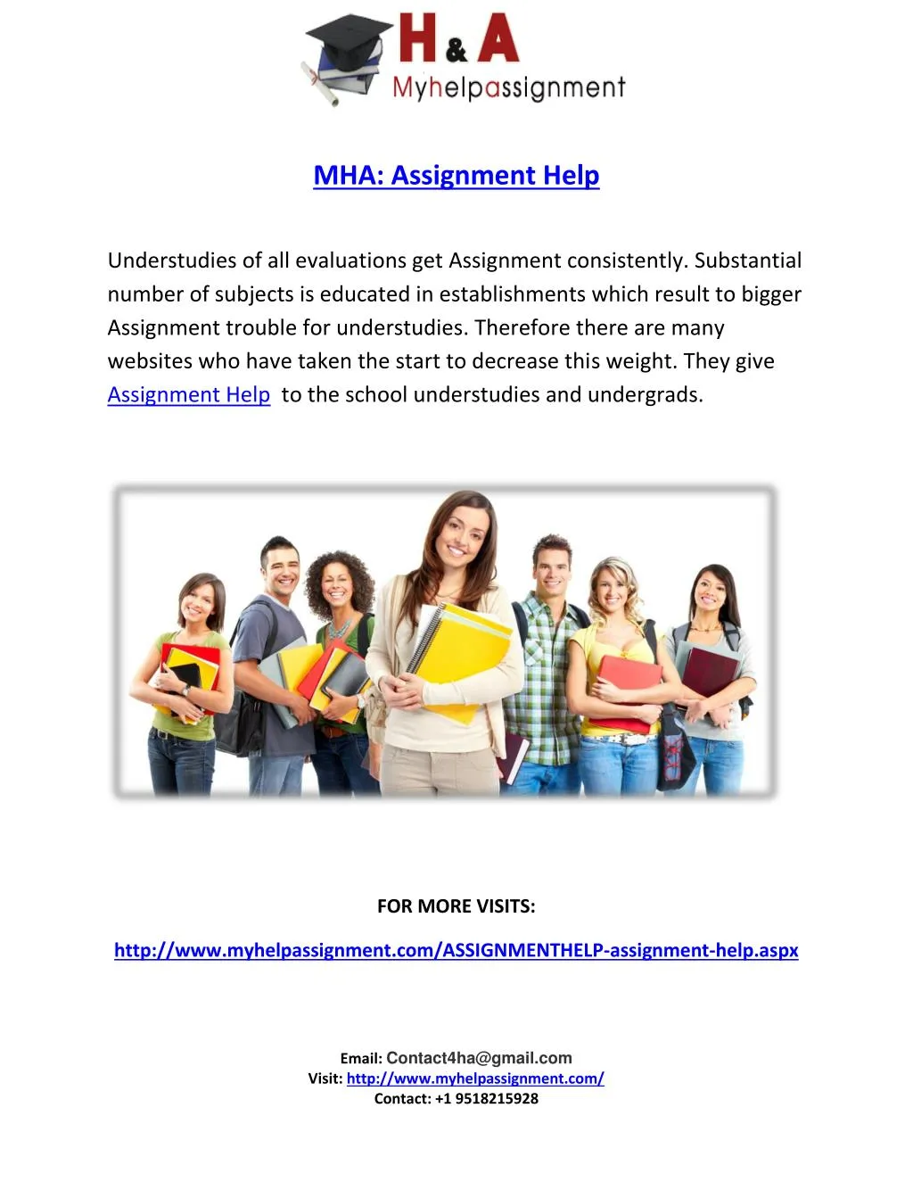 mha assignment help