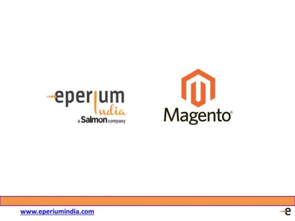 Magento ecommerce web development