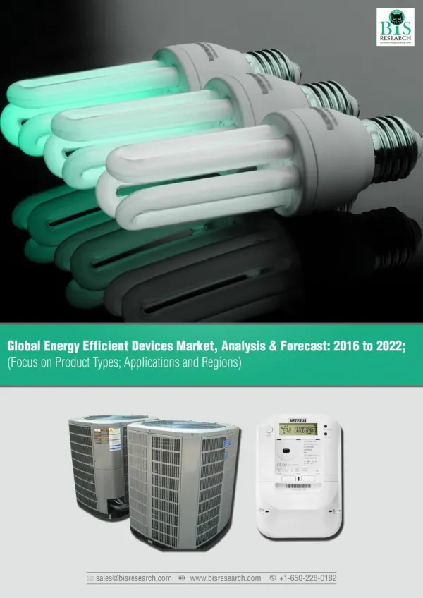 Global Energy Efficient Devices Market Report 2016