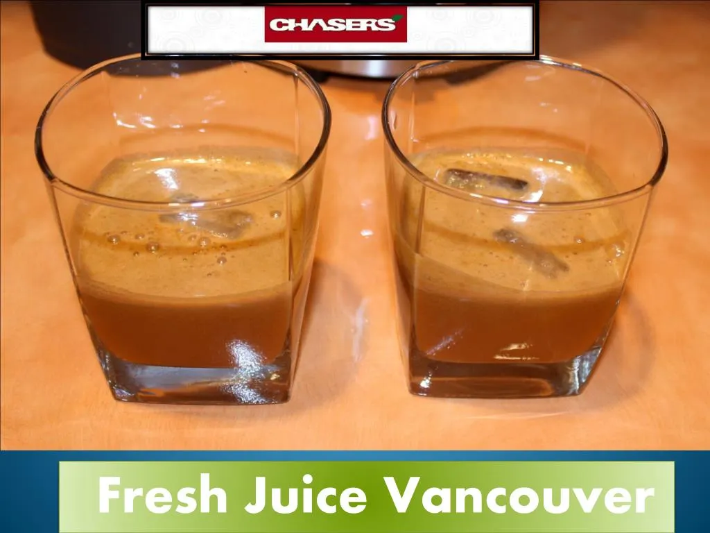 fresh juice vancouver