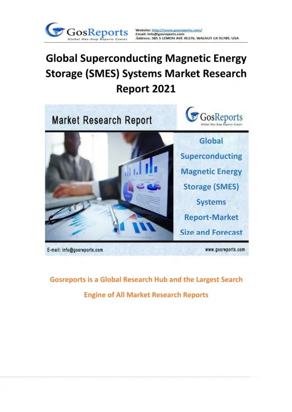 global superconducting magnetic energy storage
