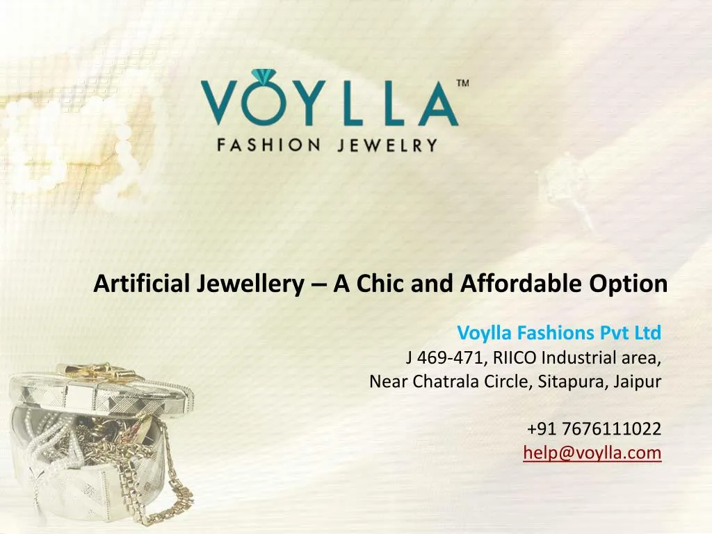 artificial jewellery a chic and affordable option