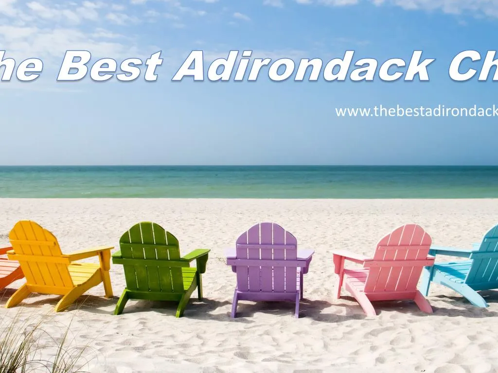 the best adirondack chair