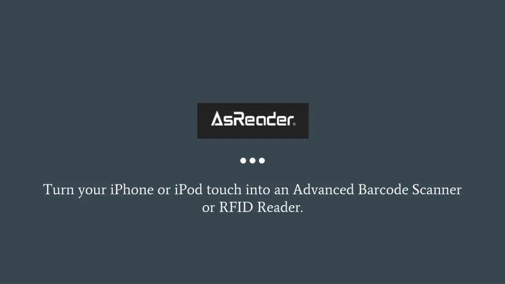 turn your iphone or ipod touch into an advanced barcode scanner or rfid reader