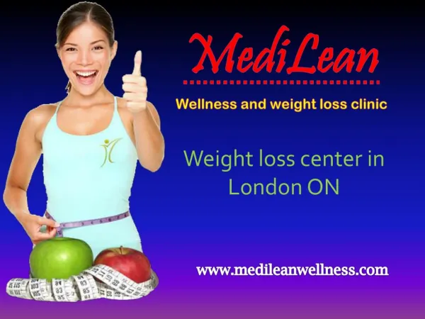 Weight loss center in London ON