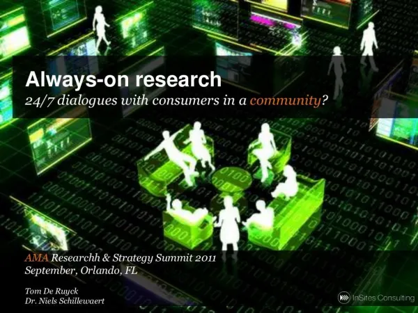 ama reseach strategy summit community workshop