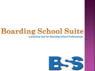 Boarding School Software - slide 1