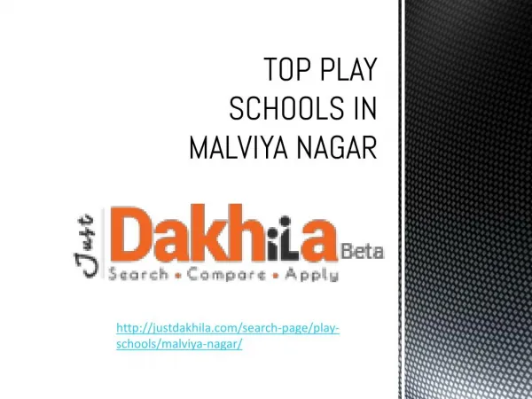 Top Play School in Malviya Nagar