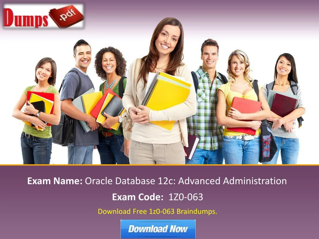 exam name oracle database 12c advanced