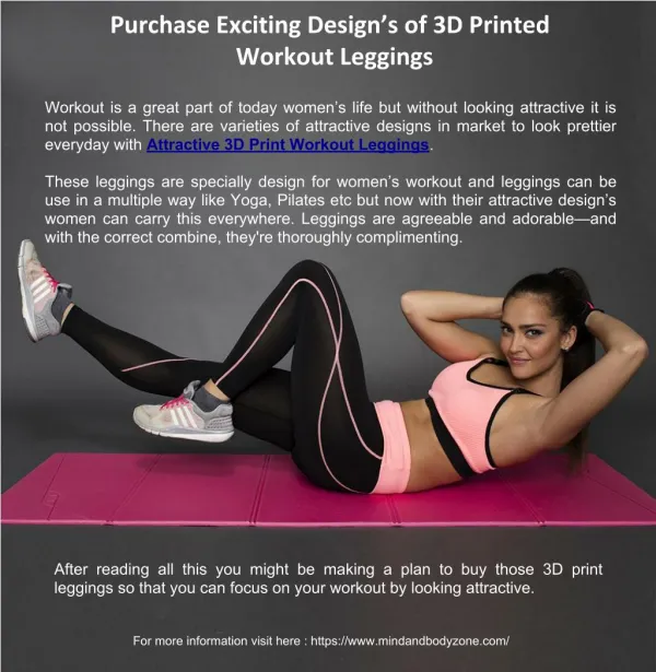 Purchase Exciting Design’s of 3D Printed Workout Leggings