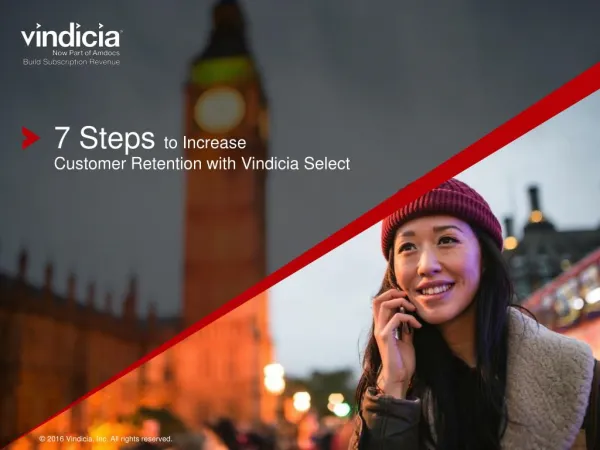 Increase Customer Retention and Build Greater Recurring Revenue | Vindicia Select