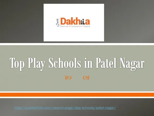 Top play schools in Patel Nagar
