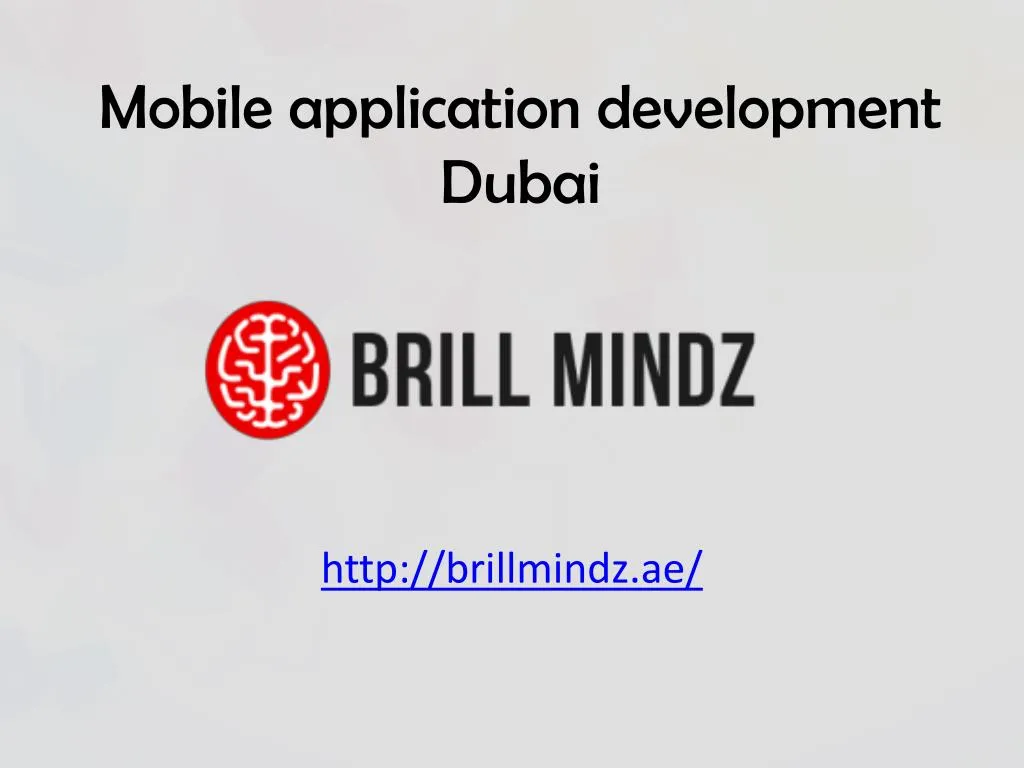 mobile application development dubai