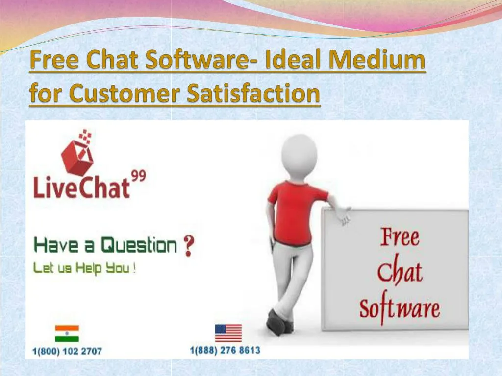 free chat software ideal medium for customer satisfaction