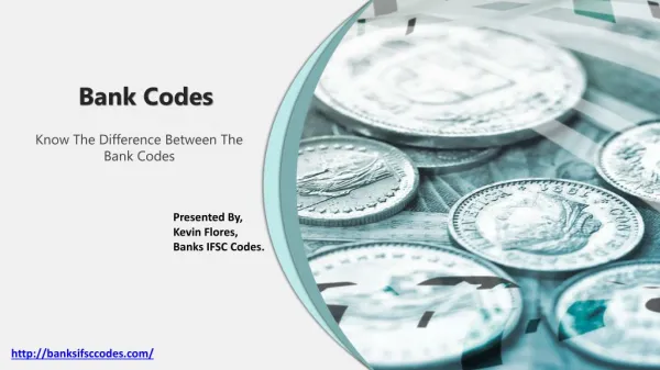 Bank Codes - The Difference