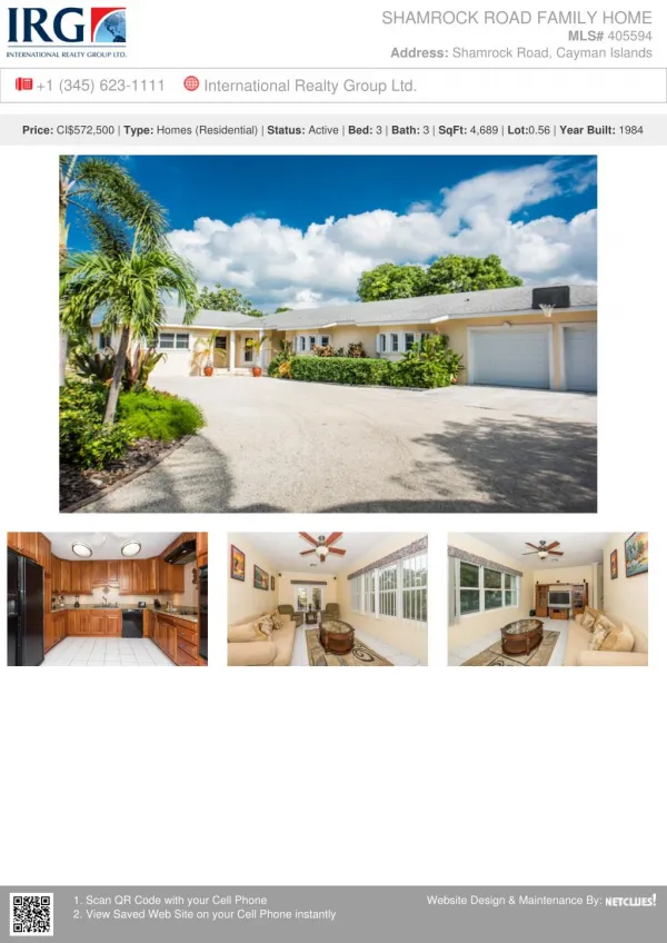 Shamrock road family home - Residential property from IRG Cayman