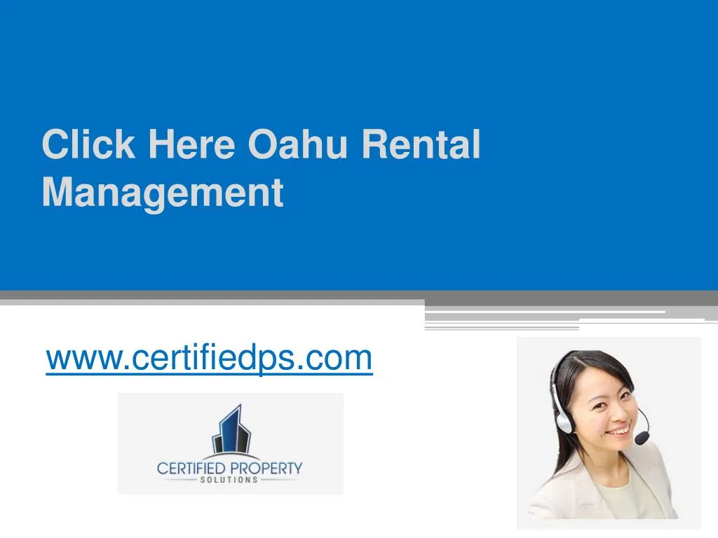 click here oahu rental management