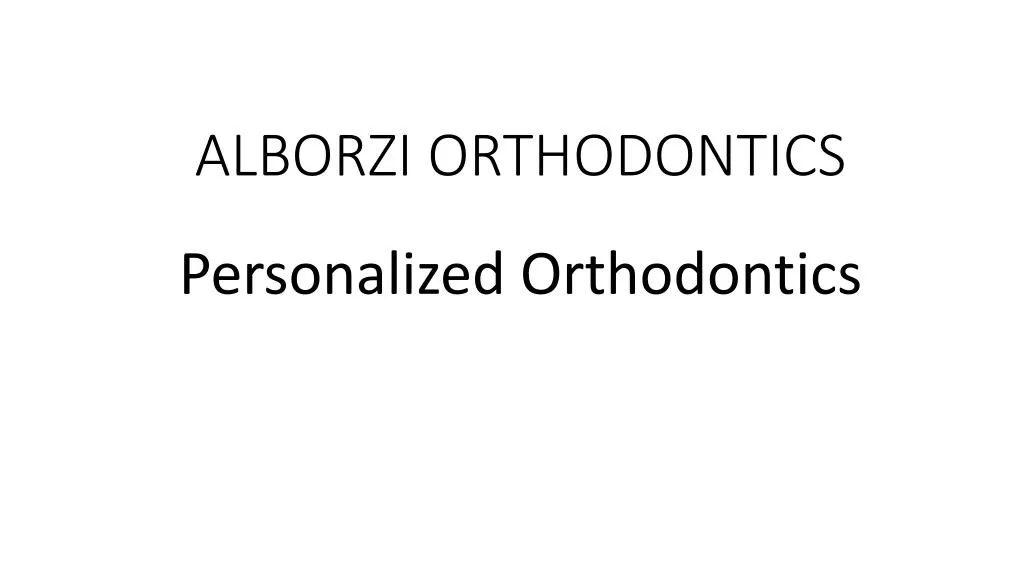 alborzi orthodontics