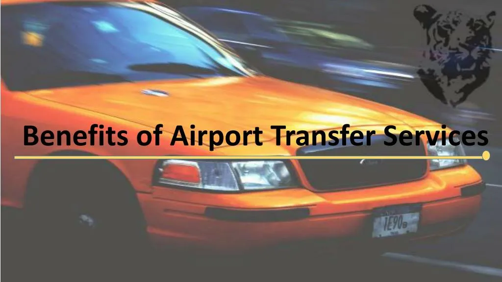 benefits of airport transfer services