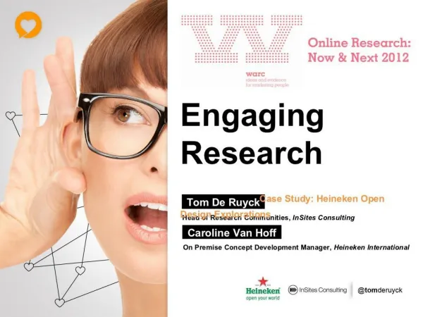 WARC/MIE - Engaging Research