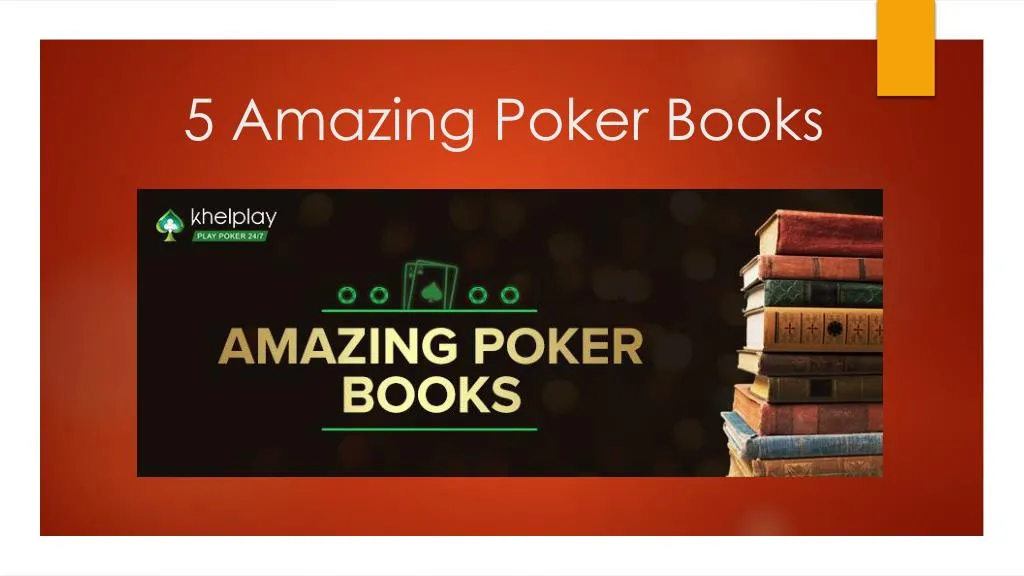5 amazing poker books