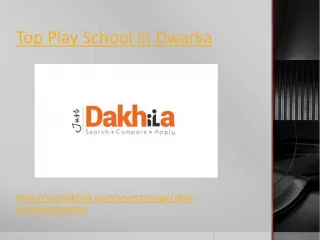 Best Play School In Dwarka - slide 1