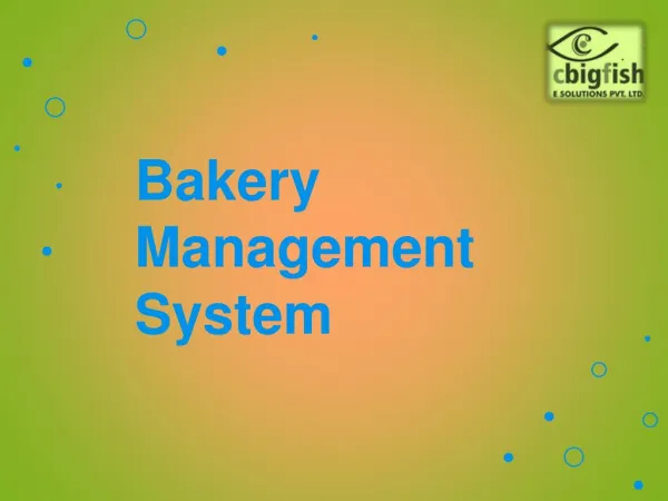 Best Bakery management system