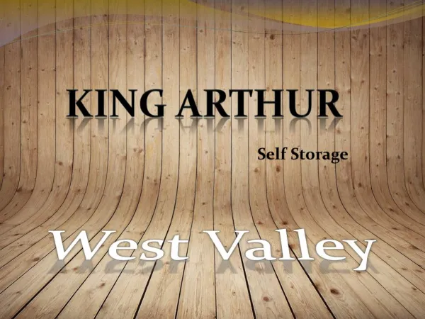 Self Storage Services in West Valley