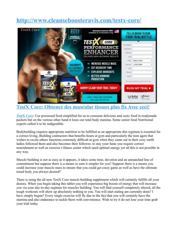 Why TestX Core is really a good testosterone enhancer ?
