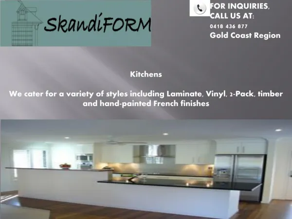 Revamp It With Kitchen Renovations Gold Coast