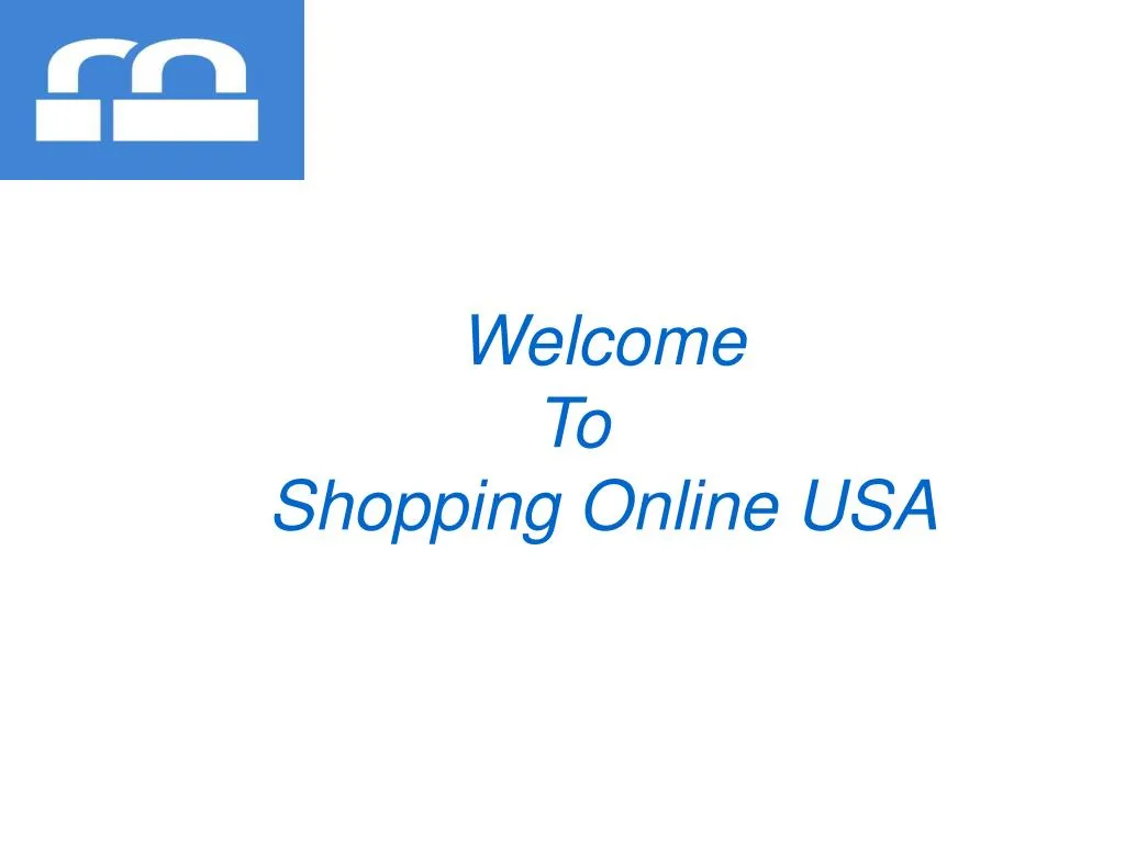 welcome to shopping online usa