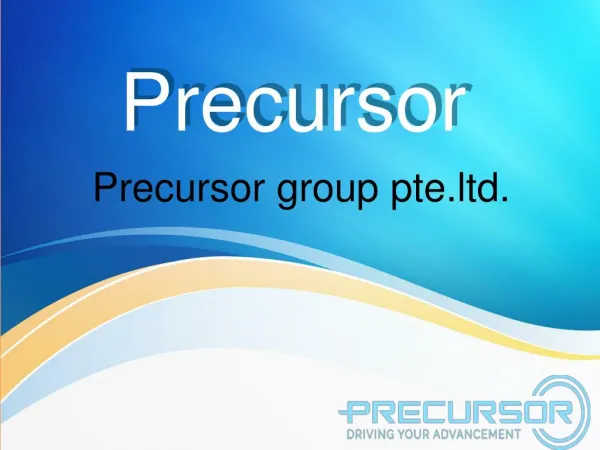 Precursor - Previously known as K.G. TAN &amp; CO PAC