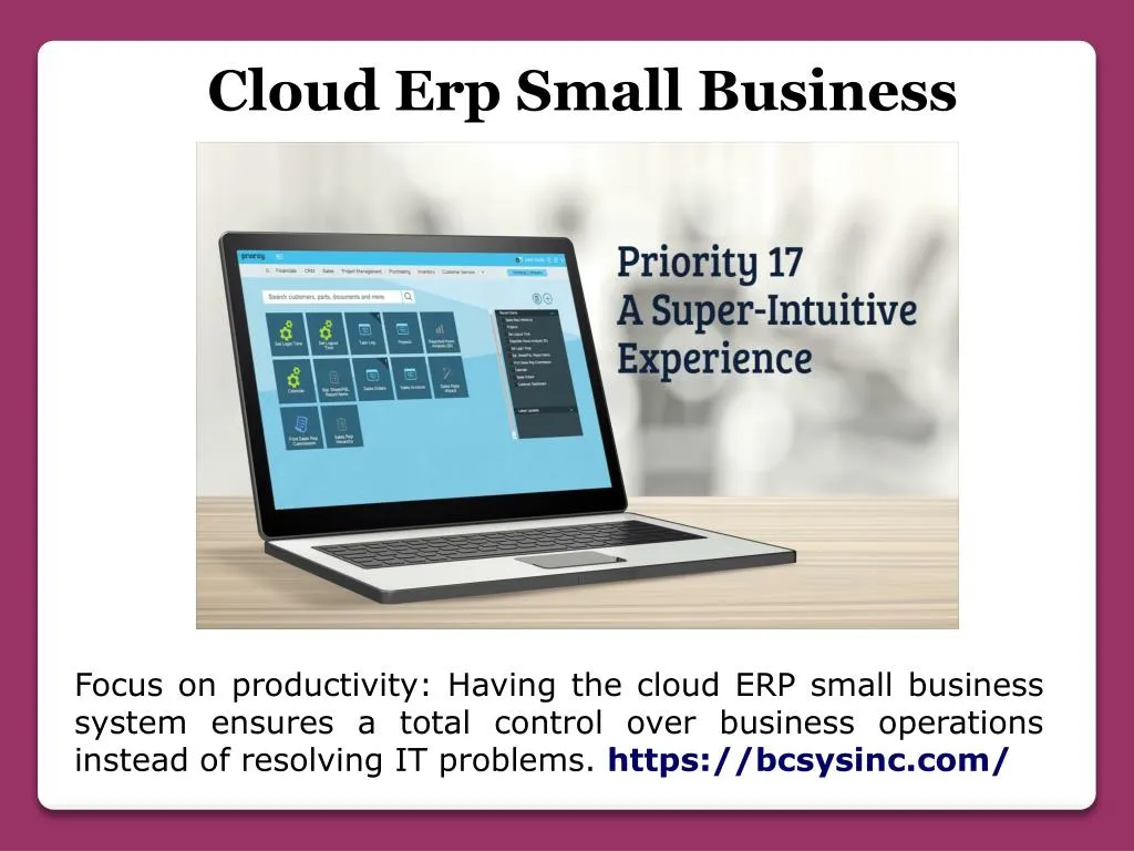 cloud erp small business