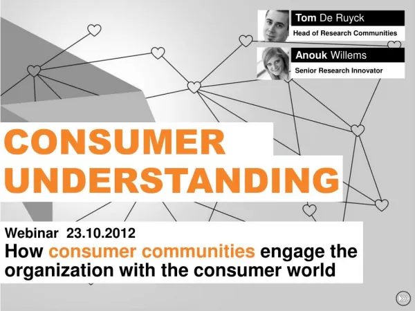 Consumer Immersion Webinar