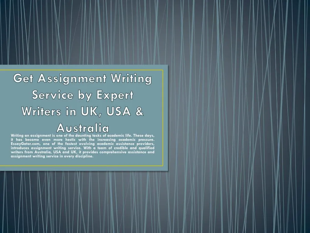 get assignment writing service by expert writers in uk usa australia