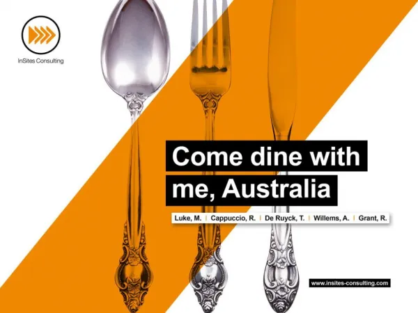 Come Dine With Me, Australia