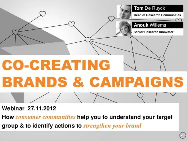 Co-Creating Brands & Campaigns via Customer Communities