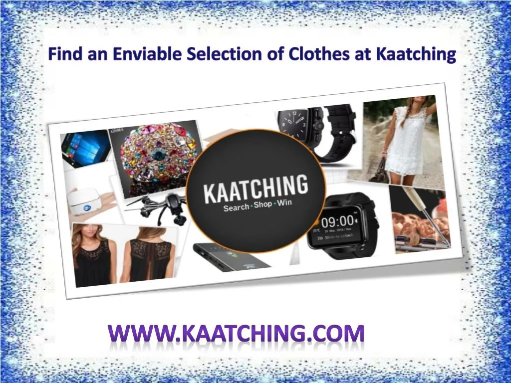 find an enviable selection of clothes at kaatching