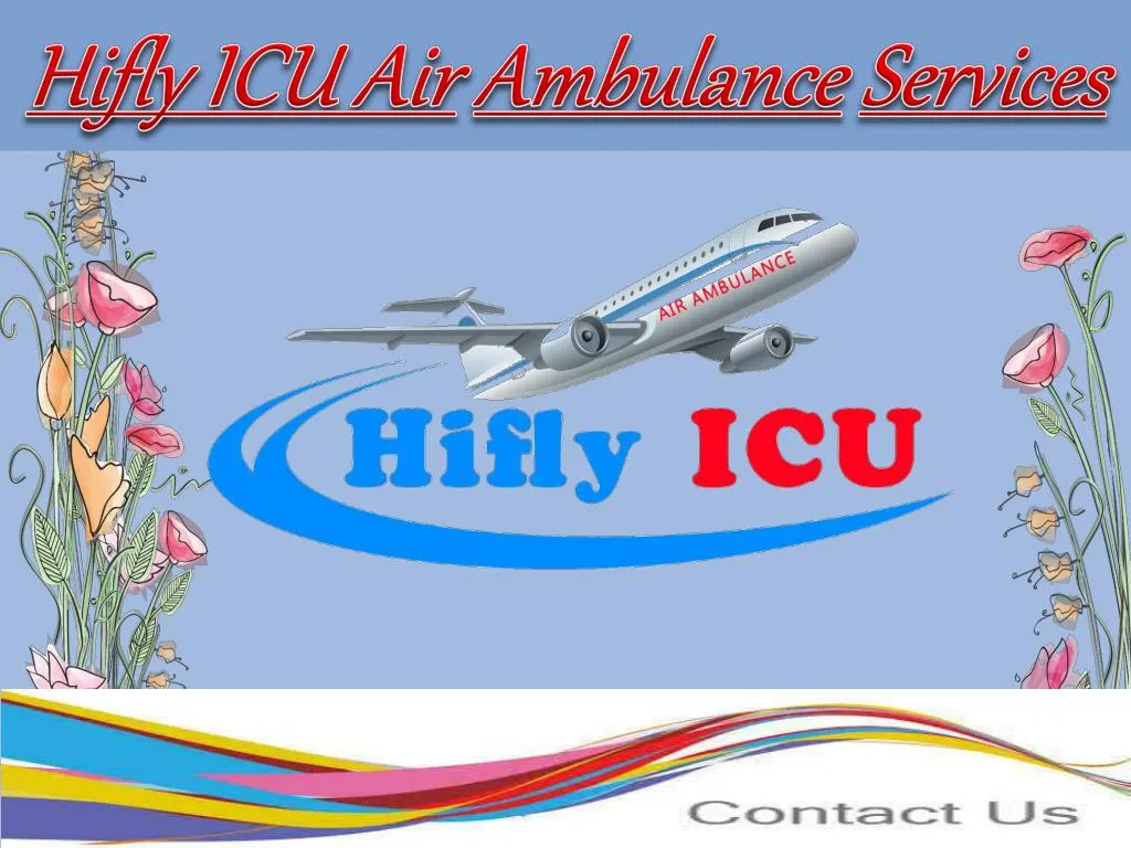 hifly icu air ambulance services
