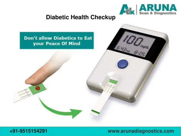 Diabetics health check up packages in Hyderabad