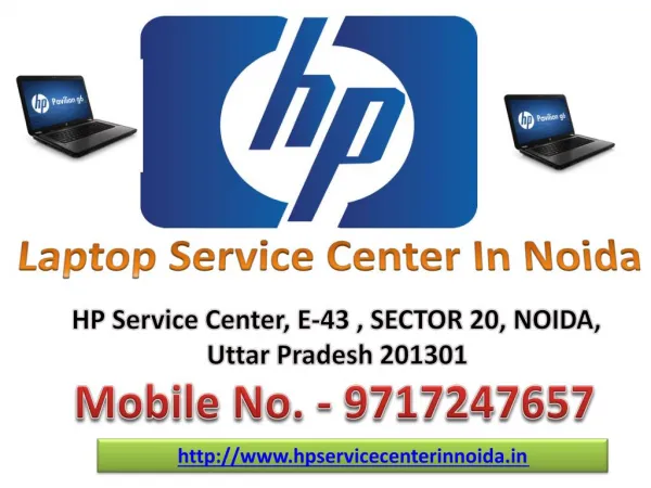 Hp Service Center Noida