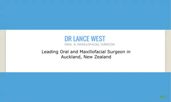 Oral Surgeon in Auckland, New Zealand