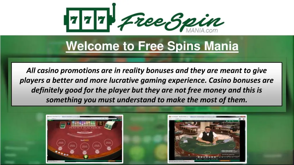 welcome to free spins mania