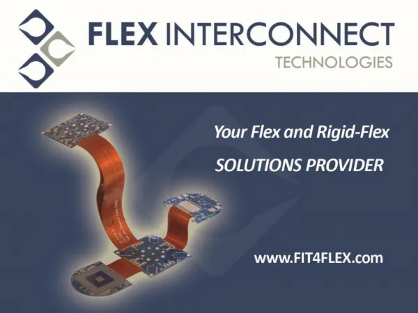Flex and Rigid Flex Solution Providers
