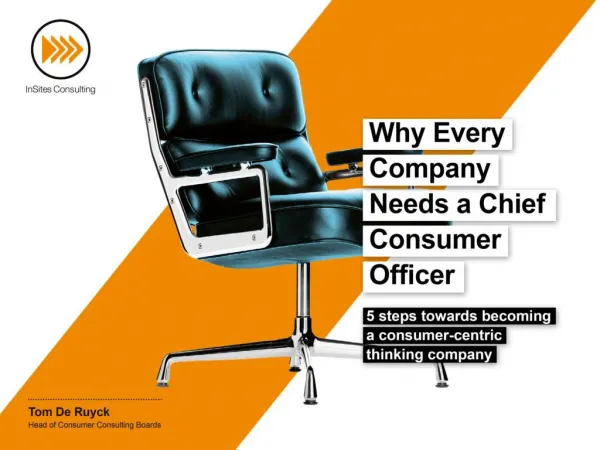 Why Every Company Needs a Chief Consumer Officer