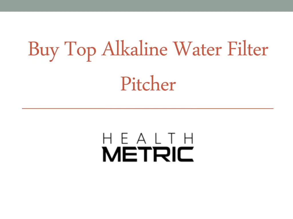 buy top alkaline water filter pitcher