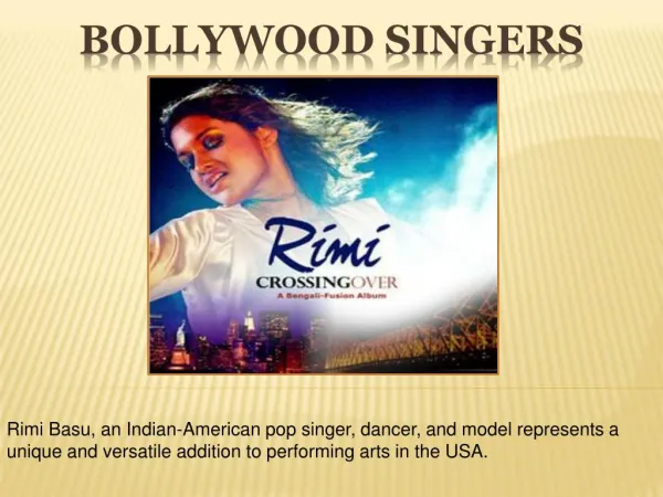 Indian Singers