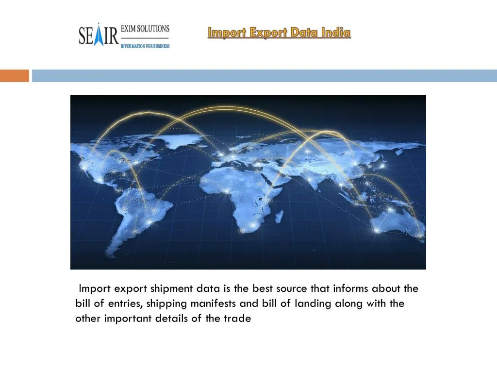 import export data india