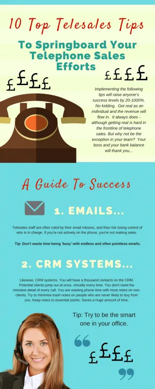 Top Telesales Tips To Improve Your Team’s Productivity - slide 1